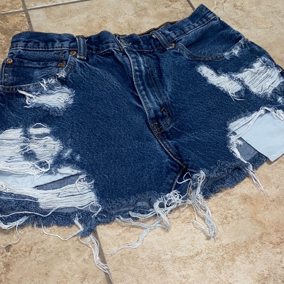 Vintage 517 Levi shorts custom - Picture 6 of 6